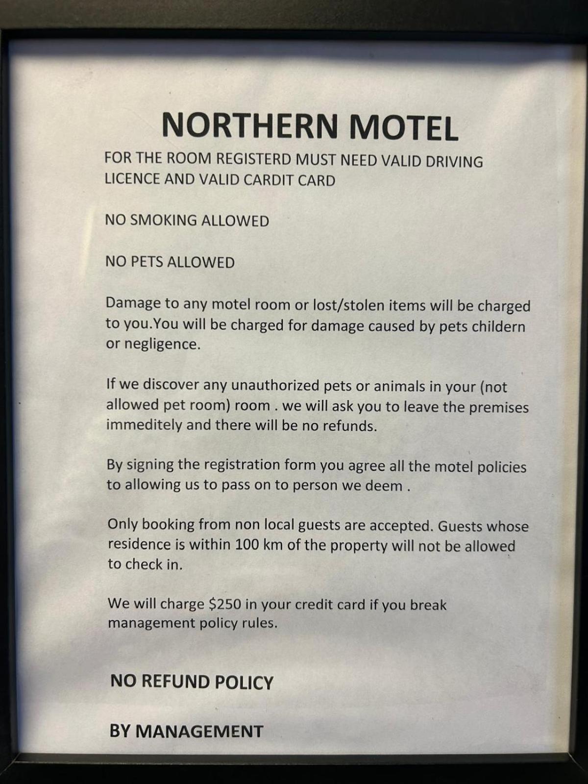 Northern Motel スーセントマリー エクステリア 写真